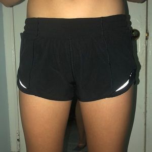 Black Lululemon Shorts